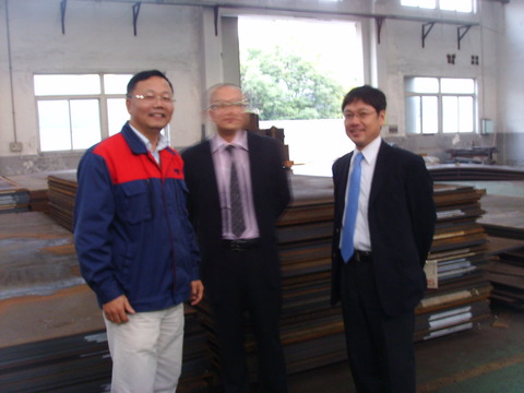 JFE Shoji Steel Section visit BMM